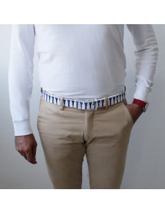 ceinture collaboration Hubert Privé Ryder CupSS19 portée