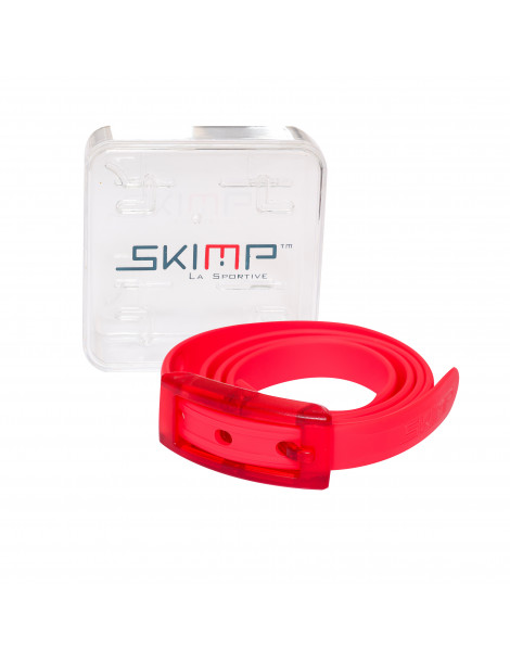 Thin silicone like plastic Belt Fine Red La Color Women for Widths Sportive
