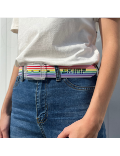 Ceinture Stripes Rainbow