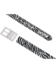 The Black Zebra Belt