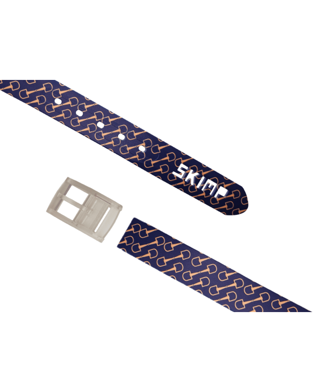 Ceinture Morse Bleue