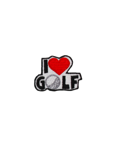 Patch I love golf