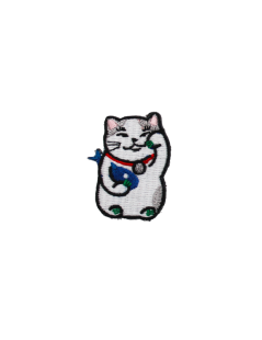 Patch brodé Lucky cat