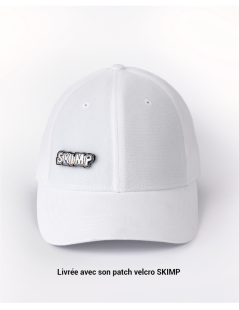 CASQUETTE À PATCH BLANCHE