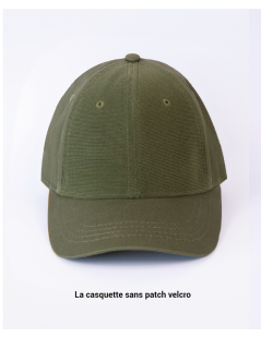 CASQUETTE À PATCH KAKI