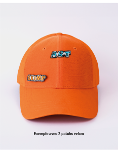 CASQUETTE À PATCH ORANGE