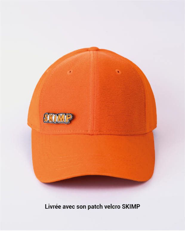 CASQUETTE À PATCH ORANGE