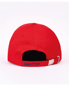 CASQUETTE  ROUGE À PATCH