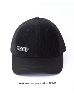 CASQUETTE À PATCH NOIRE